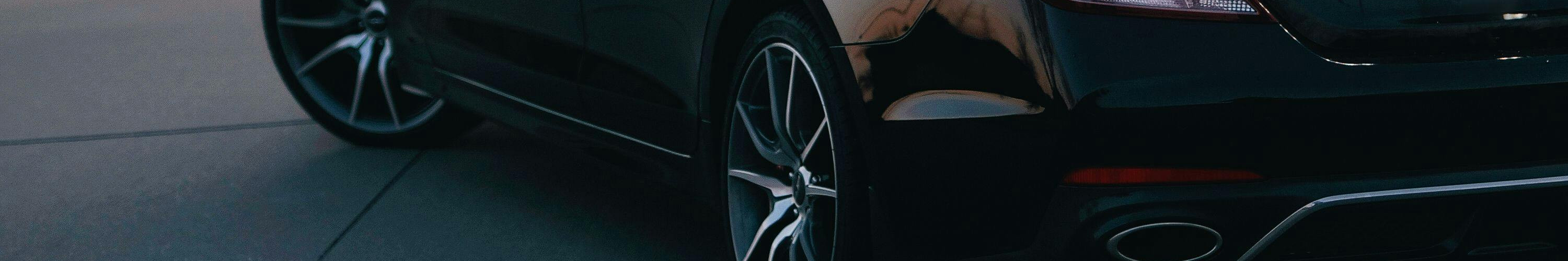 Car in background